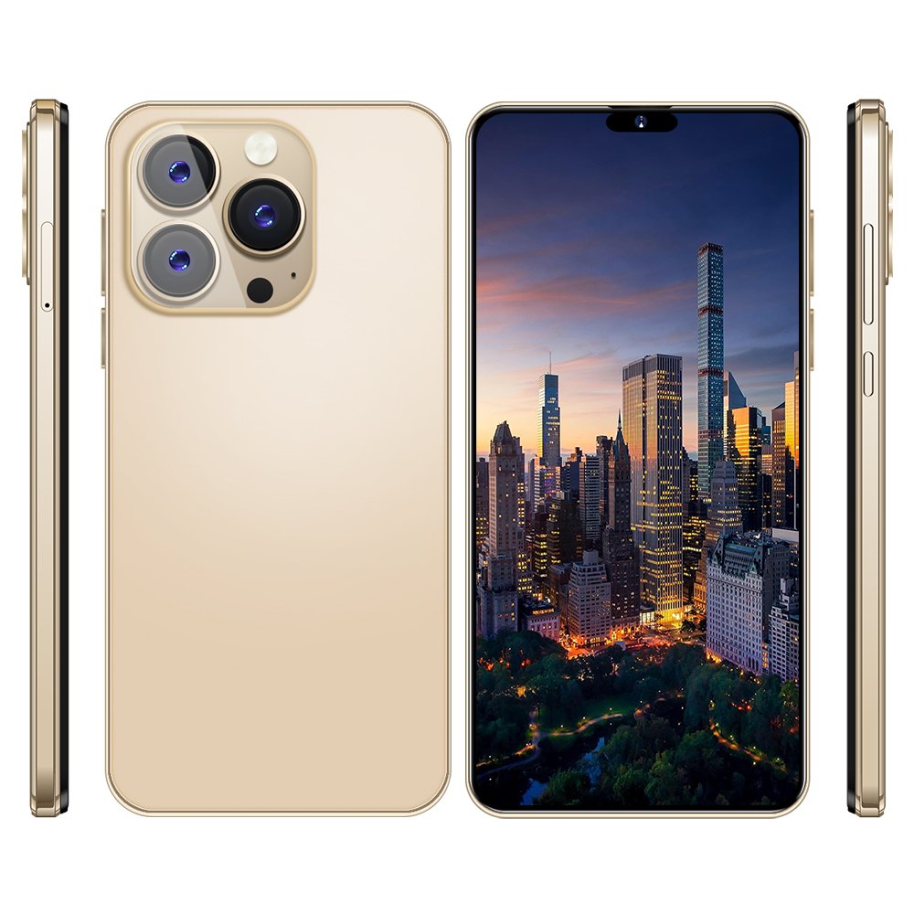 2024 New Arrival Cheap Price 5G Smart Island Capsule Screen Smart Phone Fingerprints Unlocking Facial Recognition Mobile Phone